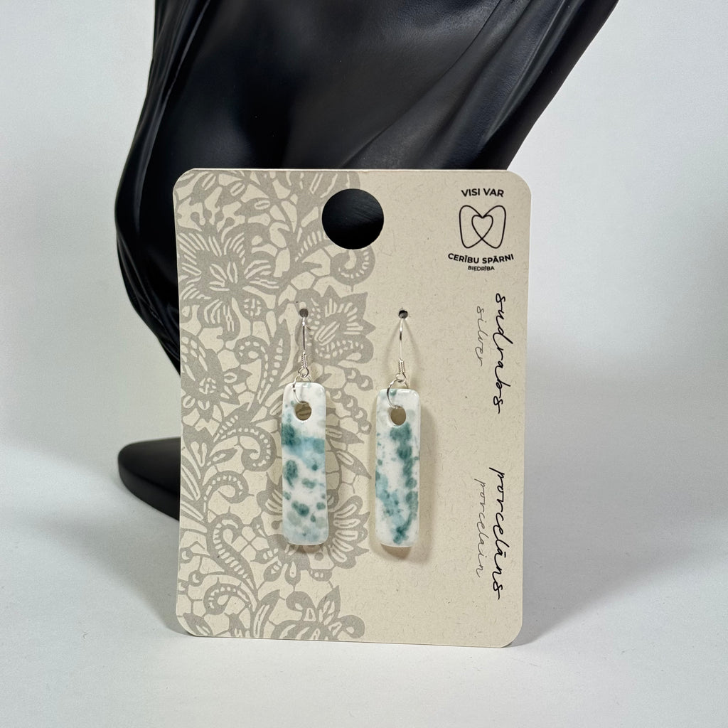 PORCELĀNA AUSKARI NR.4