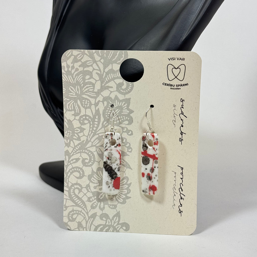 PORCELĀNA AUSKARI NR.2