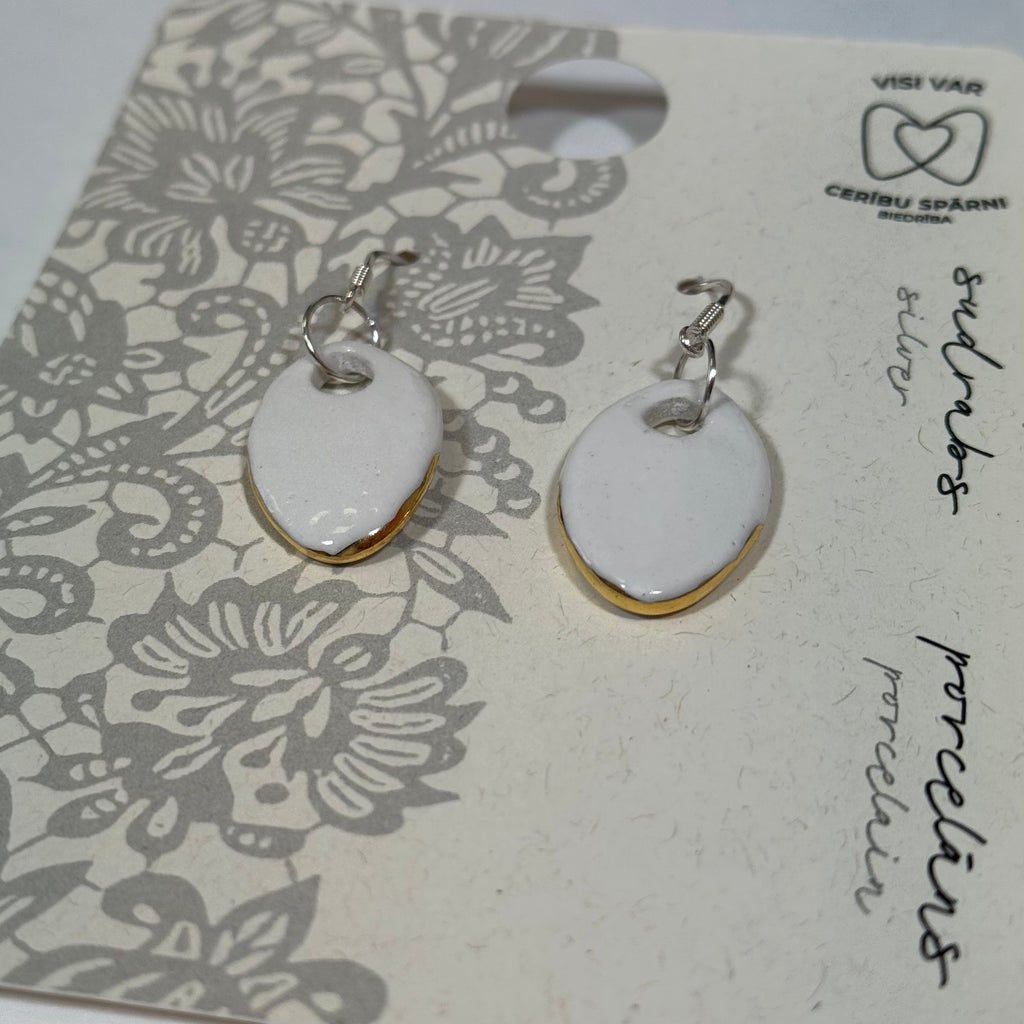 PORCELĀNA AUSKARI NR.7