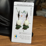 POLIMĒRMĀLA AUSKARI “TULPĪTE”