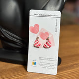 POLIMĒRMĀLA AUSKARI NR.9