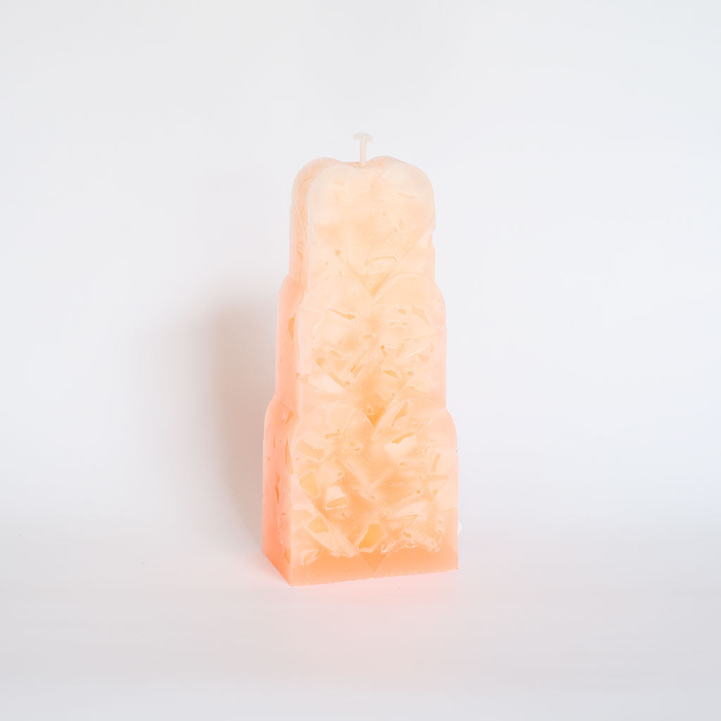 PYRAMID TYPE CANDLE ⌀ 7.5 X 18 CM